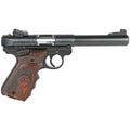 Ruger Mark IV Target .22LR Pistol with 5.5-inch Bull Barrel and Adjustable Sights - Includes 2 Magazines