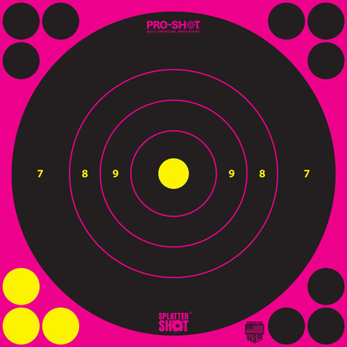 SPLATTER SHOT TARGET BULLSEYE