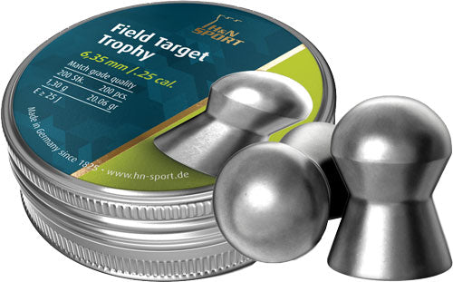 H&n Sport Pellets H&n Field Target Trophy 25 20.06 Grain 200 Pack