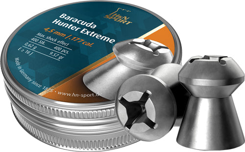 H&n Sport Pellets H&n Baracuda Hunter Extreme 177 9.57 Grain 400 Pack