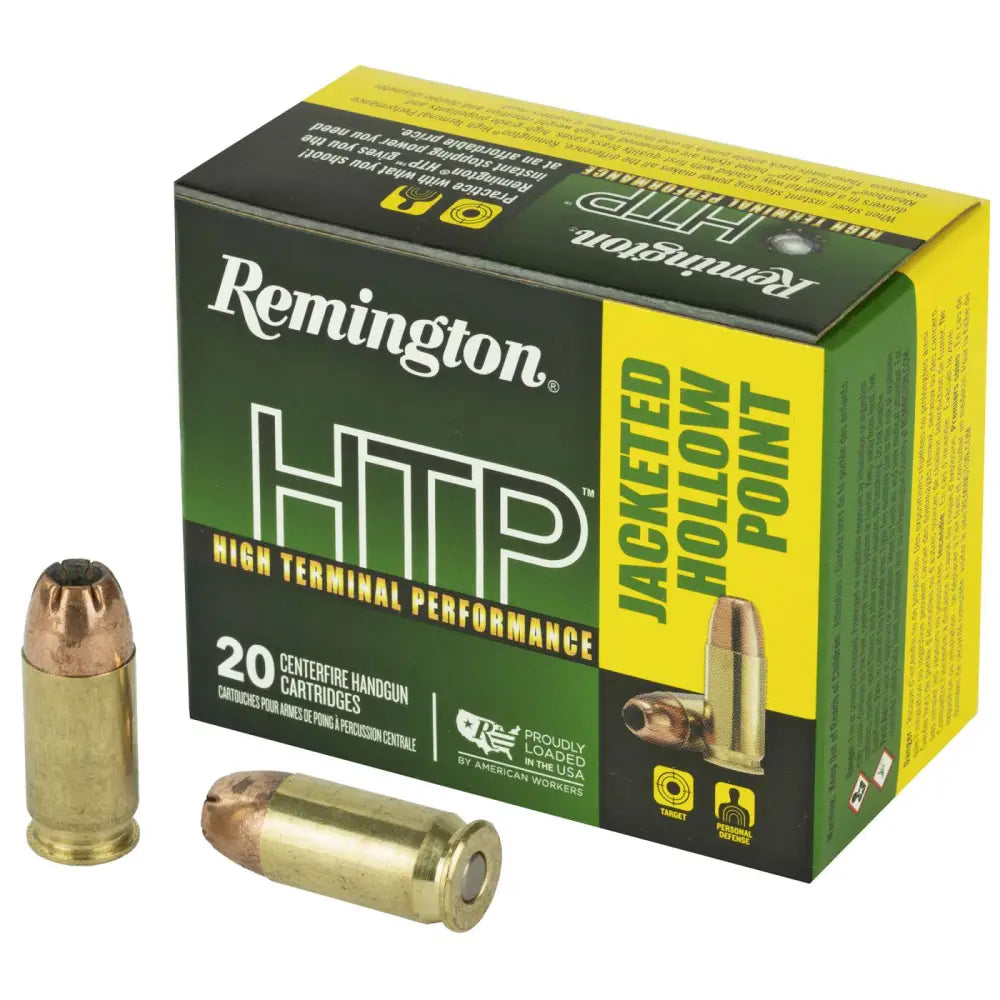 Remington Ammunition 45 Auto 230-Grain Jacketed Hollow Point for Home Defense - 20 Rounds per Box