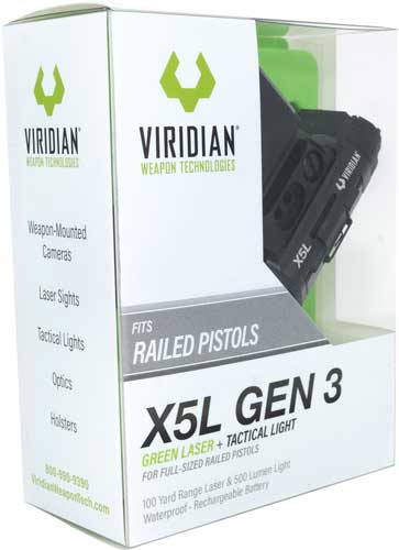 VIRIDIAN LASER/LIGHT X5L GREEN