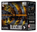 Federal 12 Gauge 3-inch Black Cloud FS Waterfowl Steel Shot Shells, 1-1/4 Ounce BB, 25 Rounds per Box