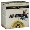 Federal 12 Gauge Hi-Bird Lead Shot Ammunition – 2 3/4 Inch, 1 1/8 oz, #8 Shot, 1275 fps, 25 Rounds per Box