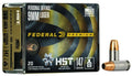 Federal 9mm Luger 147 Grain HST Jacketed Hollow Point Ammunition – Personal Defense Series