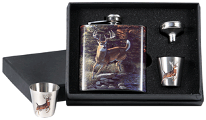 RIVERS EDGE POCKET FLASK WITH