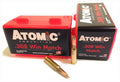 Atomic Ammunition 308 Winchester 168-Grain Match JHP Rifle Ammunition