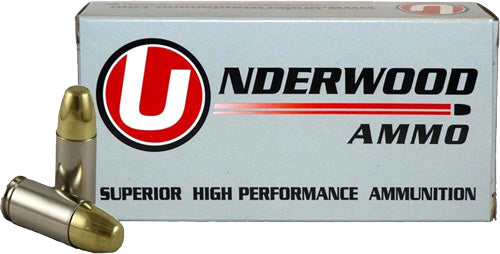 Underwood Ammo 9mm Luger +P+ 147-Grain Full Metal Jacketed Ammunition