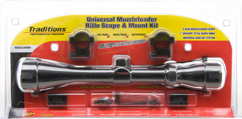 TRADITIONS SCOPE KIT 3-9X40MM