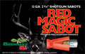 Brenneke USA Red Magic 12 Gauge Slug Ammunition - 2 3/4 inch, 1 oz Lead Slugs, 1509 FPS
