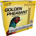 Fiocchi Golden Pheasant 12 Gauge Shotshells - Nickel Plated #4 Shot, 1-3/4 Ounces, 1200 FPS