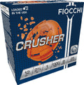 Fiocchi Crusher 12 Gauge 2.75-inch Shotshells - #8 Lead Shot, 1300 FPS
