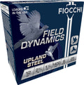 Fiocchi Steel 12 Gauge 2.75-inch Shotgun Shells, Non-Toxic Shot - 25 Rounds per Box