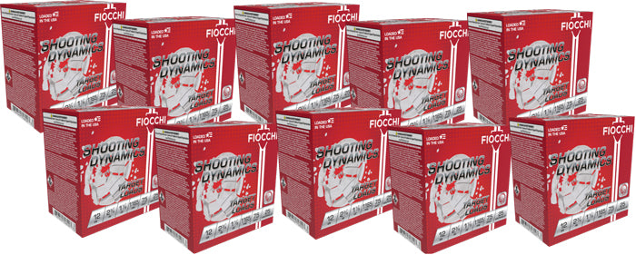 Fiocchi 12 Gauge 2.75-inch 1-1/8 oz #7.5 Lead Shotgun Shells - Pack of 25