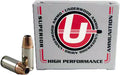 Underwood Ammo 9mm Luger +P 124-Grain Jacketed Hollow Point Ammunition