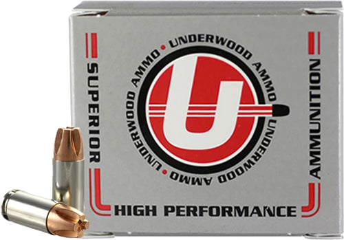 Underwood Ammo 9mm Luger 115 Grain Copper Solid Xtreme Penetrator Ammunition