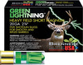 Brenneke USA Green Lightning 20 Gauge Slug for Large Deer Game, 2¾" Shell, 1¼ oz Lead Shot