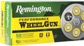 Remington Wheelgun 357 Magnum Ammunition - 158 Grain Lead Bullets, Reloadable, 50 Rounds per Box