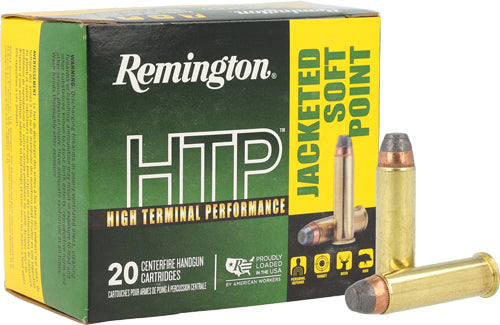Remington HTP 44 Rem Mag 240-Grain Jacketed Soft Point Ammunition