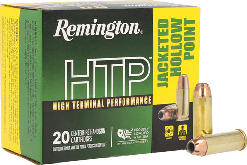 Remington HTP 45 Long Colt 230 Grain Jacketed Hollow Point Ammunition