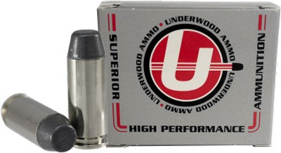 Underwood Ammo 10mm Auto 200-Grain Hard Cast Flat Nose Ammunition