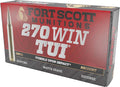 Fort Scott 270 Winchester 130 Grain Copper Solid TUI Ammunition - Reloadable