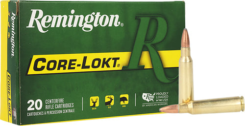 Remington 257 Roberts 117 Grain Jacketed Soft Point Ammunition - High Velocity for Hunting and Tactical Use