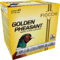 Fiocchi Golden Pheasant 28 Gauge Shotshells, 1-1/16 oz #6 Lead Shot, Nickel Plated