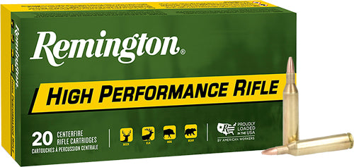 Remington 17 Remington 25 Grain Hollow Point Rifle Ammunition - Reloadable, High-Performance 20 Rounds