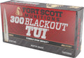 Fort Scott 300 AAC Blackout 115 Grain Copper Solid Reloadable Ammunition - Part #300-115-SCV