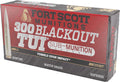 Fort Scott 300 AAC Blackout 190-Grain Copper Solid Subsonic Cartridge (300-190-SCV1SS)