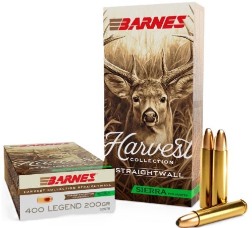 Barnes Harvest 400 Legend 200 Grain Jacketed Soft Point Ammunition