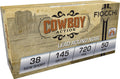 Fiocchi 38 S&W Short 145 Grain Lead Ammunition - Reloadable, 50 Rounds per Box