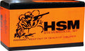 HSM Ammo Subsonic .40 S&W 180 Grain Lead Plated Flat Nose Bullet - Part Number 40-2RN
