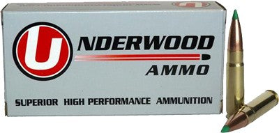 Underwood Ammo 300 AAC Blackout 125 Grain Polymer Tipped Rifle Rounds (Box of 20)