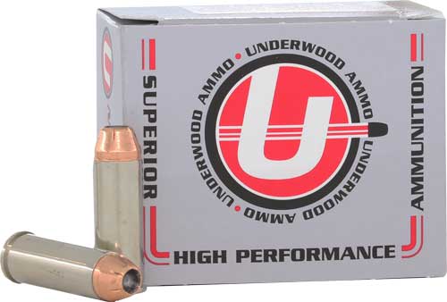 Underwood Ammo .45 Long Colt +P 250GR Jacketed Hollow Point Ammunition