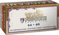 Fiocchi 44-40 Win 210 Grain Jacketed Hollow Point Ammunition - Reloadable, 50 Rounds