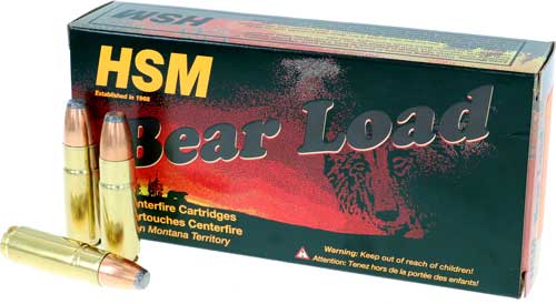 HSM Ammo Bear .458 SOCOM 350-Grain Jacketed Soft Point – 20 Rounds