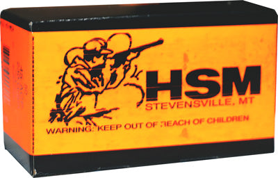 HSM Ammo Subsonic .45 ACP 230 Grain Lead Plated Round Nose - Reloadable, 50 Rounds per Box