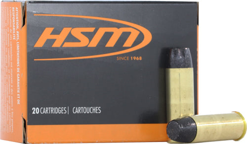 HSM Ammo Subsonic .45 Long Colt 400 Grain Flat Nose Bullets, Reloadable