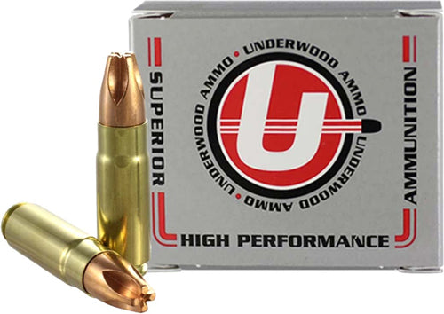 Underwood Ammo .458 HAM’R 302-Grain Copper Solid Hollow Point Ammunition - Reloadable, 20 Rounds per Box