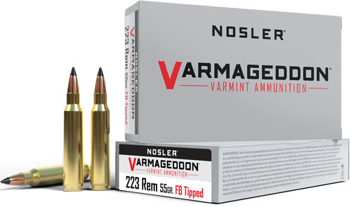 Nosler Bullets Varmageddon .223 Rem Polymer Tipped 55 Grain Ammunition