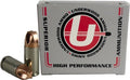 Underwood Ammo 9mm Luger +P 90 Grain Copper Solid Ammunition - 20 Rounds per Box, 10 Boxes per Case