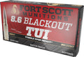 Fort Scott 8.6 Blackout 235 Grain Copper Solid Ammunition - Reloadable, SuperSonic Performance