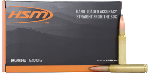 HSM Ammo 8mm Mauser 195 Grain Jacketed Soft Point Ammunition