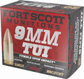 Fort Scott 9mm Luger 115 Grain Copper Solid Reloadable Ammunition (Part #9MM-115-SCV)