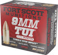 Fort Scott 9mm Luger 125-Grain Copper Solid TUI Ammunition