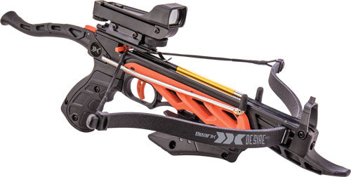 Bear Archery Bear-X XBow Pistol Desire RD - Compact Self-Cocking Crossbow with Red Dot Sight