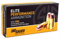 SIG AMMO 10mm Auto 180 Grain FMJ - Full Metal Jacket - 50 Rounds