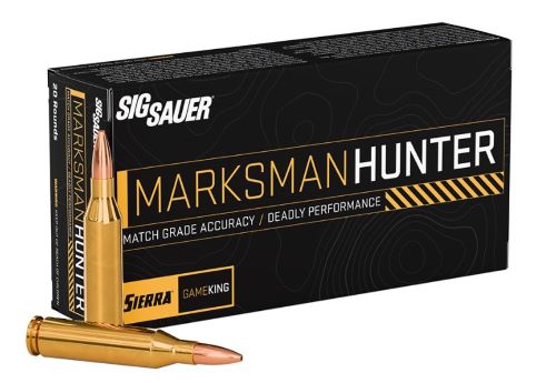 SIG AMMO 243 Winchester 85 Grain Sierra GameKing Boat Tail - Reloadable Box of 20